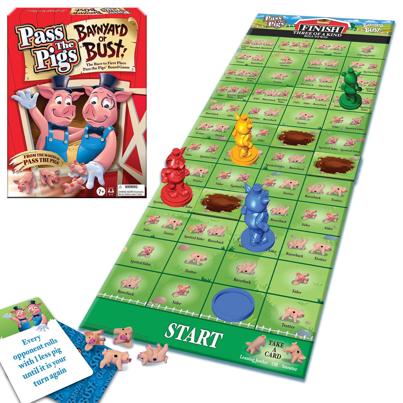 Pass the Pigs: Barnyard or Bust